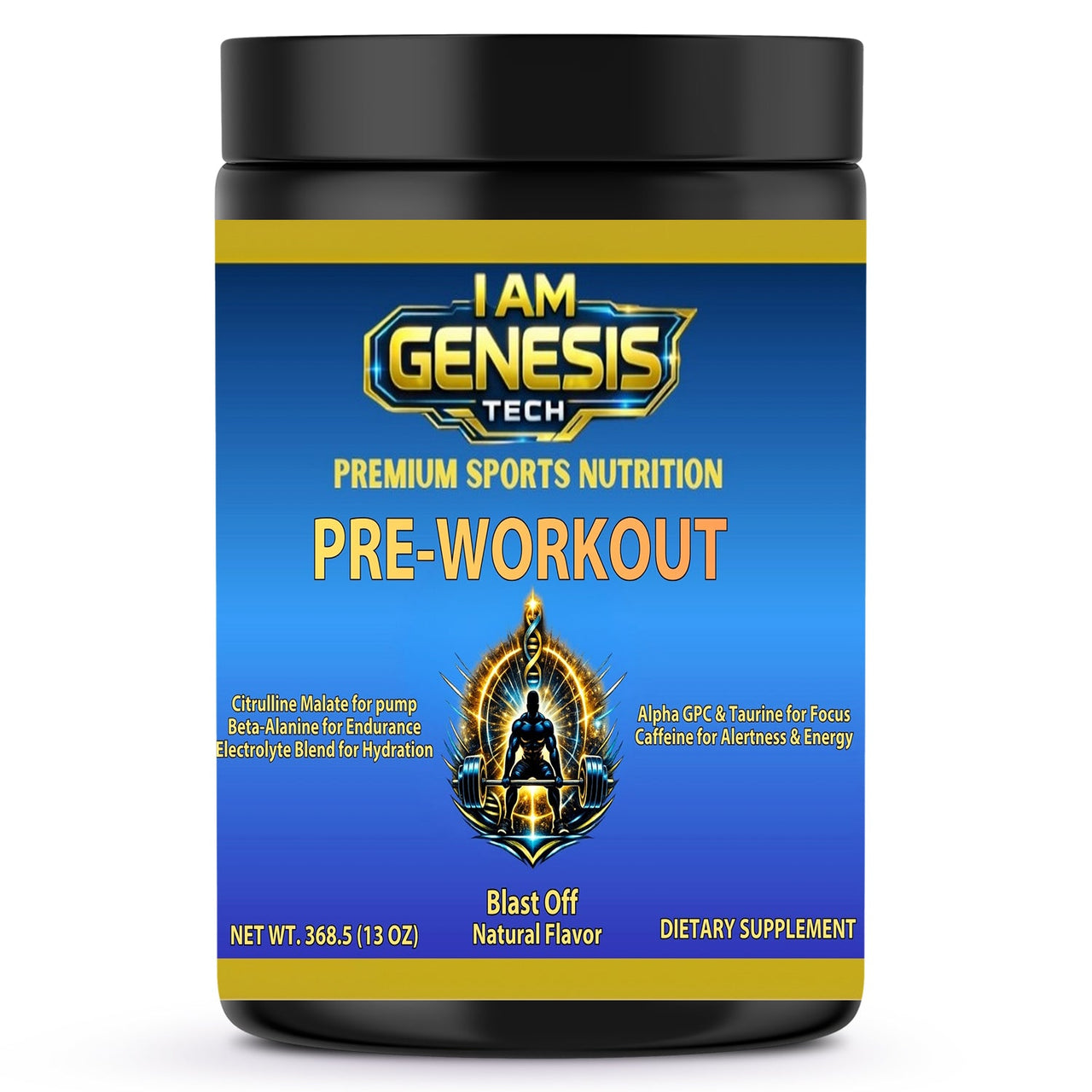 Pre-Workout Blast-Off 312g w/ Natural Flavor