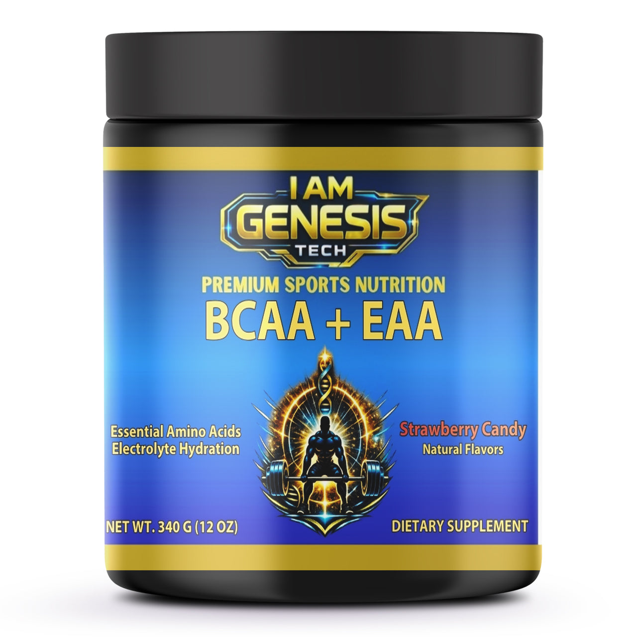 BCAA + EAA Strawberry Candy 300g w/Natural Flavor