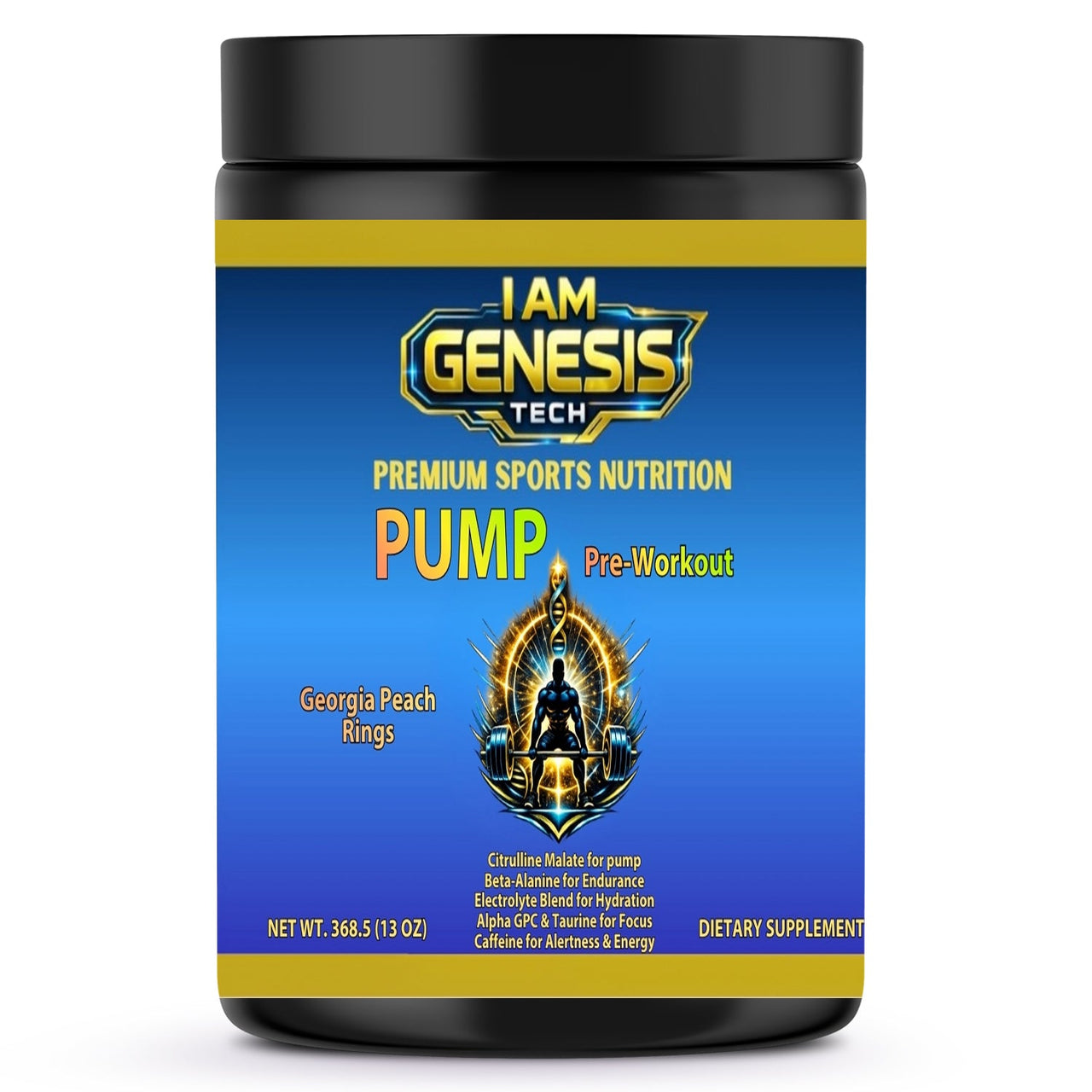 Pump Pre-Workout Georgia Peach Rings 312g