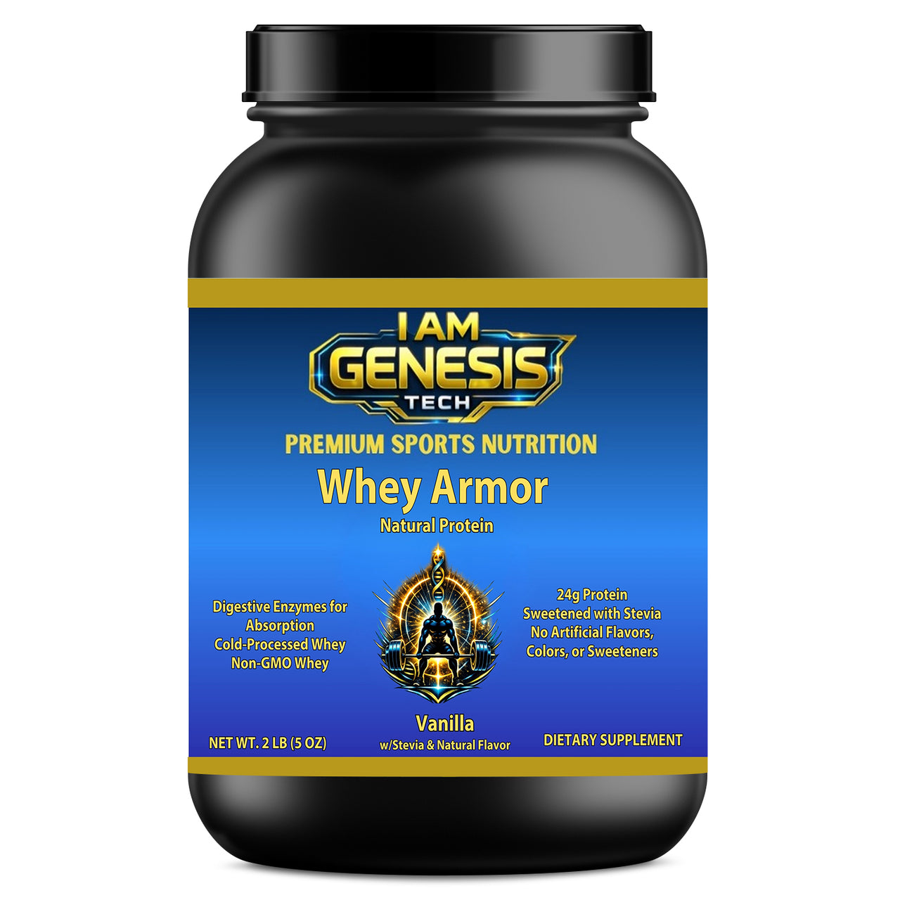 5lb Whey Protein Vanilla – 70 servings