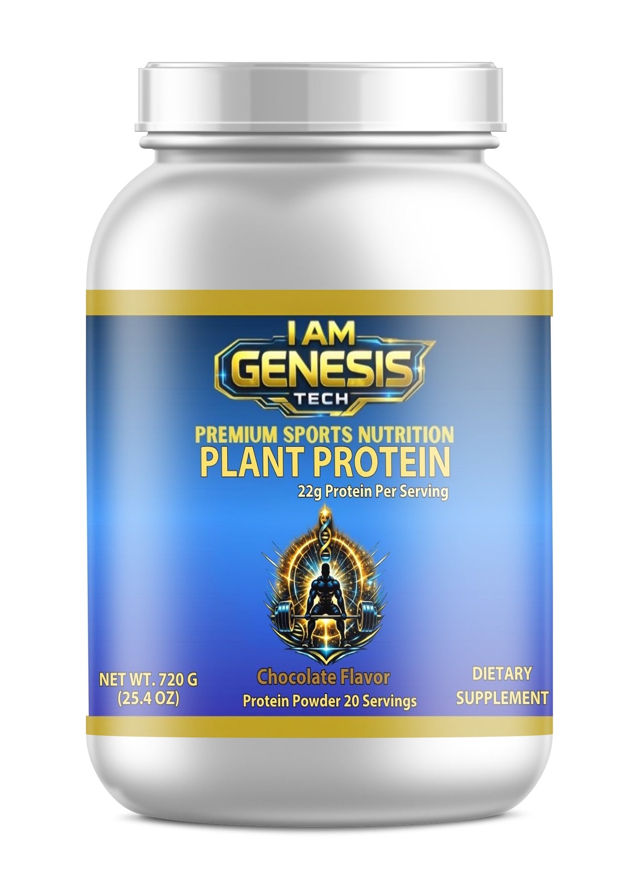 1.5lb Pure Vegan Protein Rich Chocolate | Premium Plant-Based Protein