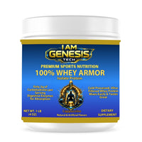 1lb 100% Whey Armor Isolate Protein Cappuccino
