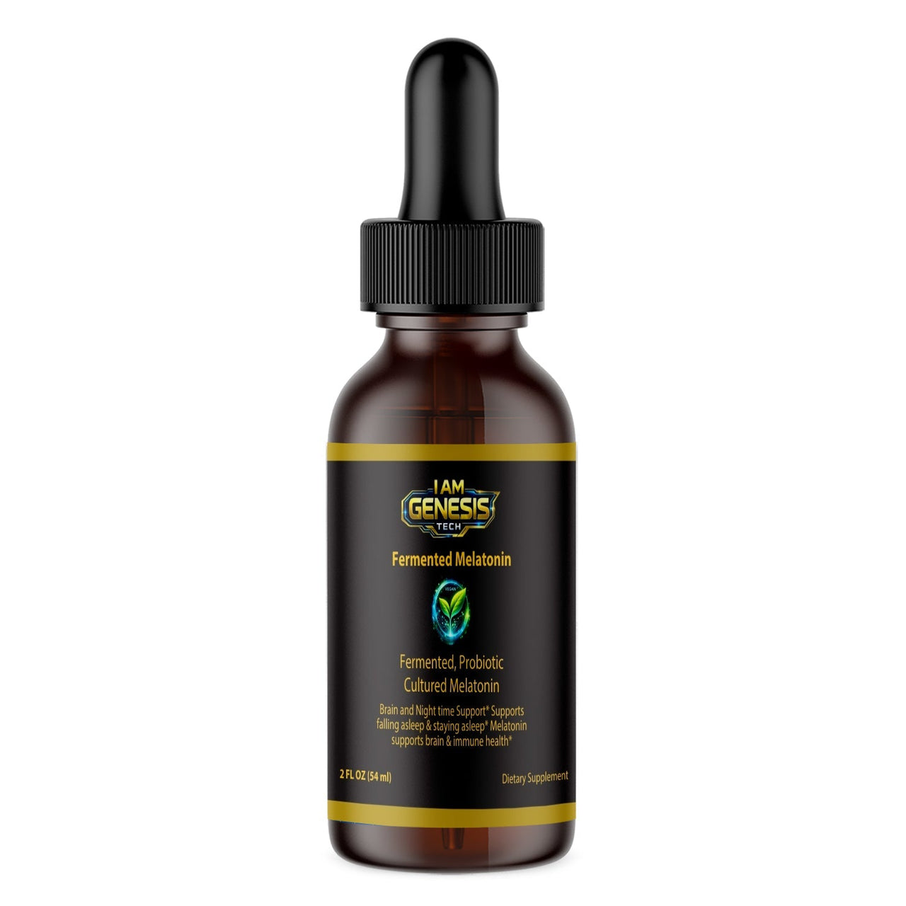 Fermented Melatonin 2 fl oz by I AM GENESIS TECH