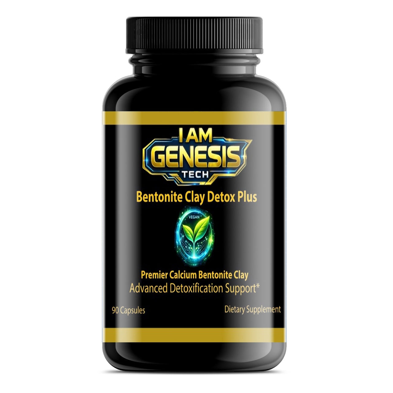 Bentonite Clay Detox Plus by I AM GENESIS TECH