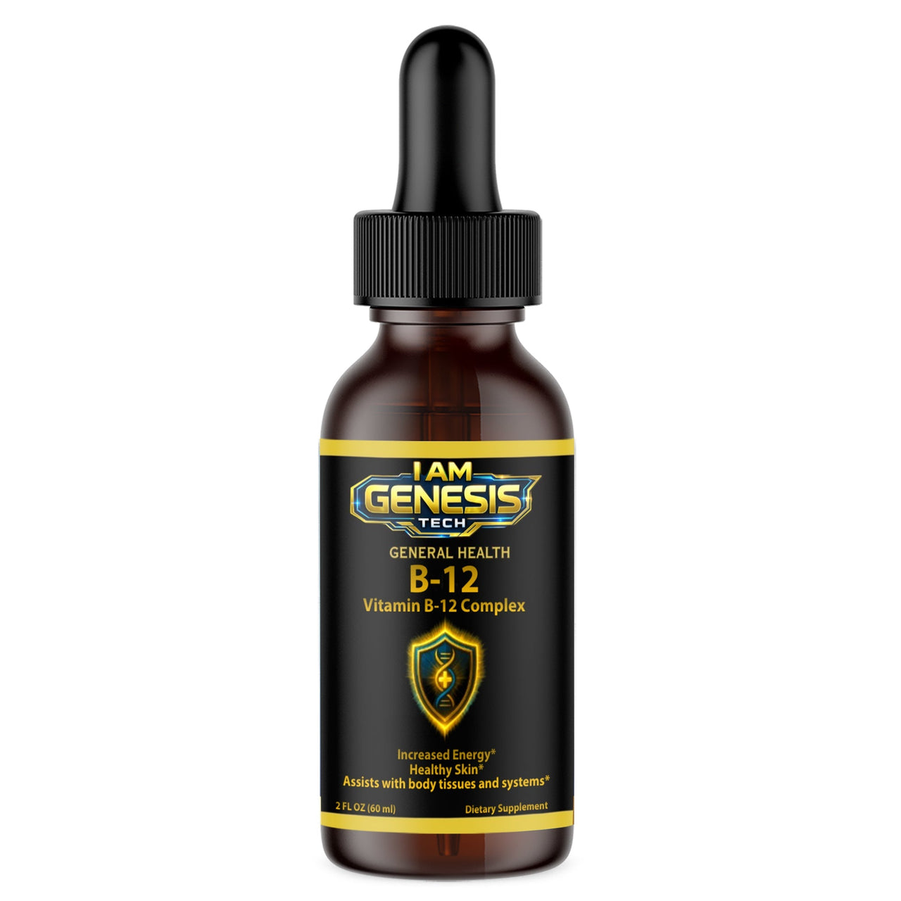 B-12 Drops 2oz by I AM GENESIS TECH