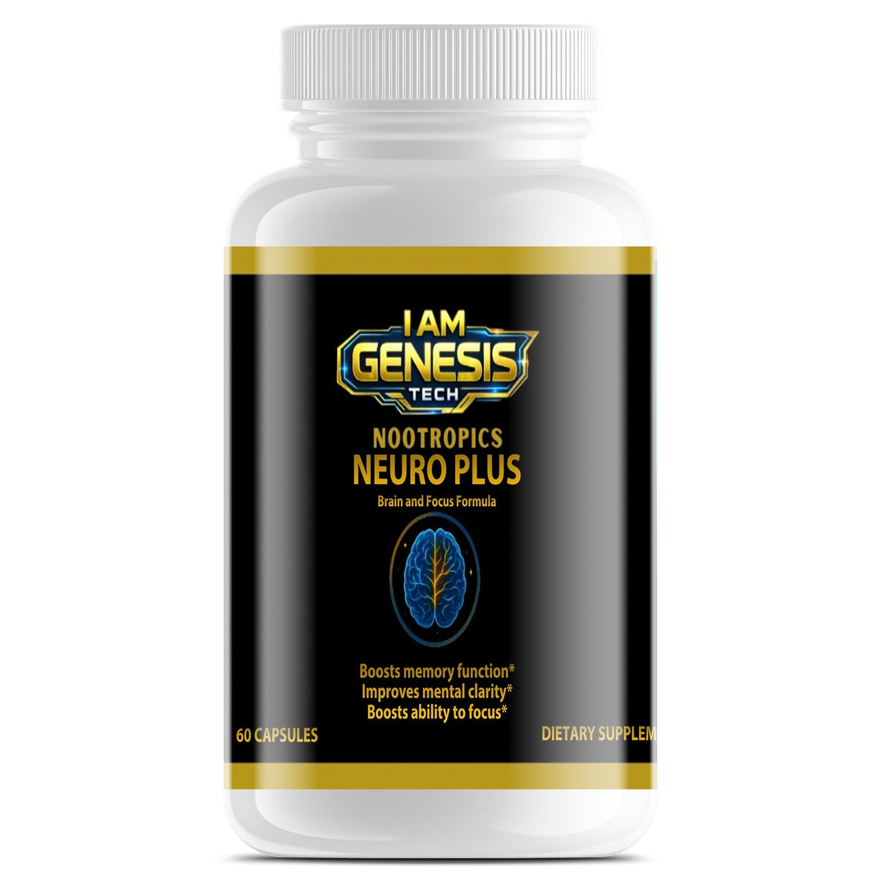 Neuro Plus Brain and Focus by I AM GENESIS TECH
