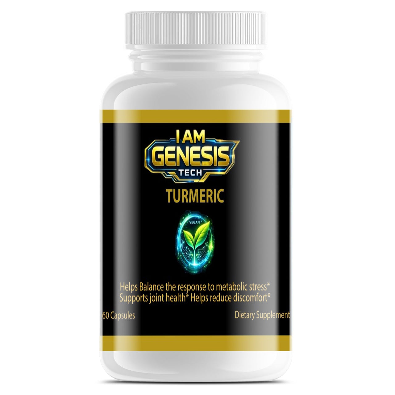 Turmeric w/BioPerine - 650mg by I AM GENESIS TECH
