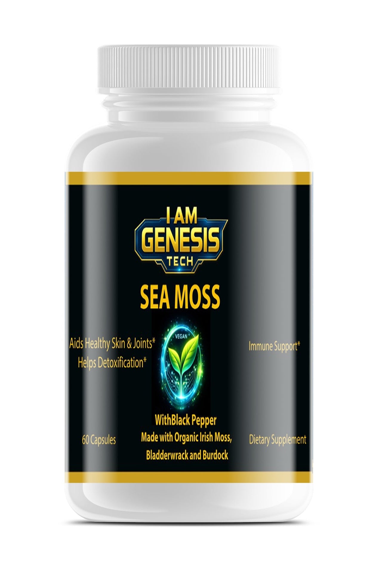 Sea Moss Capsules by I AM GENESIS TECH