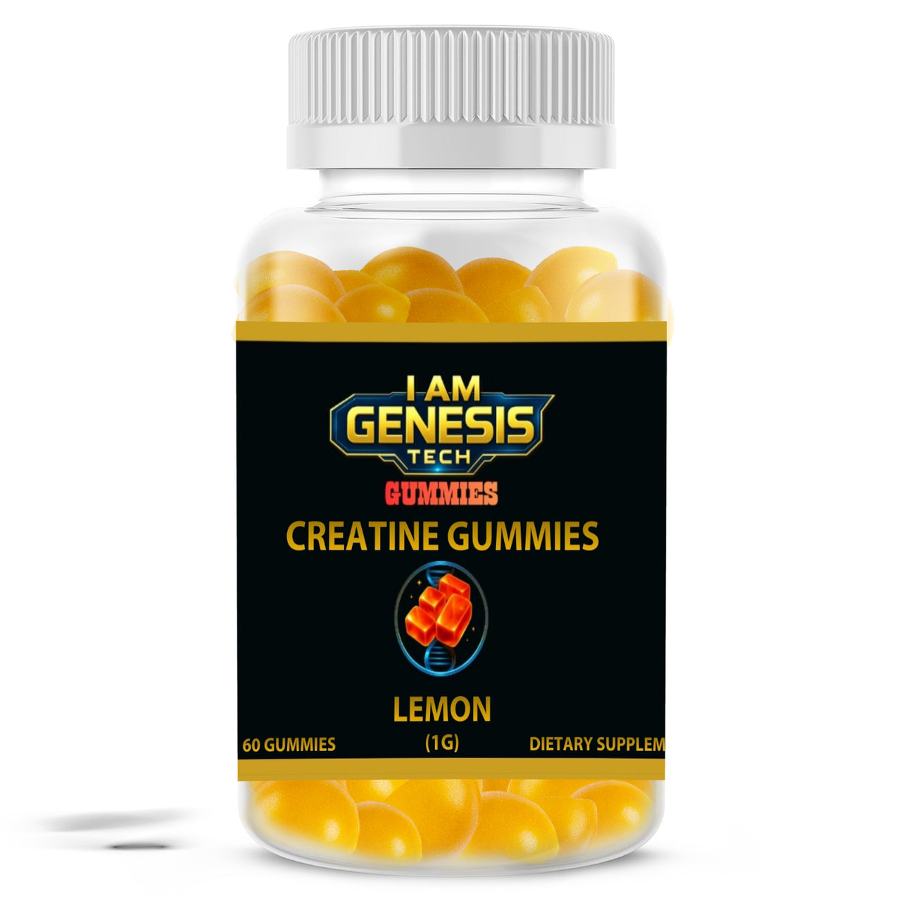 Super Creatine Gummies 1000mg – Strength & Muscle Support | Delicious Daily Creatine