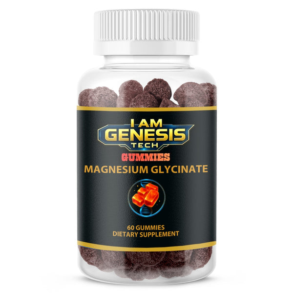 Premium Magnesium Glycinate Gummies | Sleep, Calm & Muscle Recovery