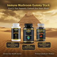Immune Mushroom Gummy Stack - Fortify Your Immunity. ROC915, ROC939, ROC946