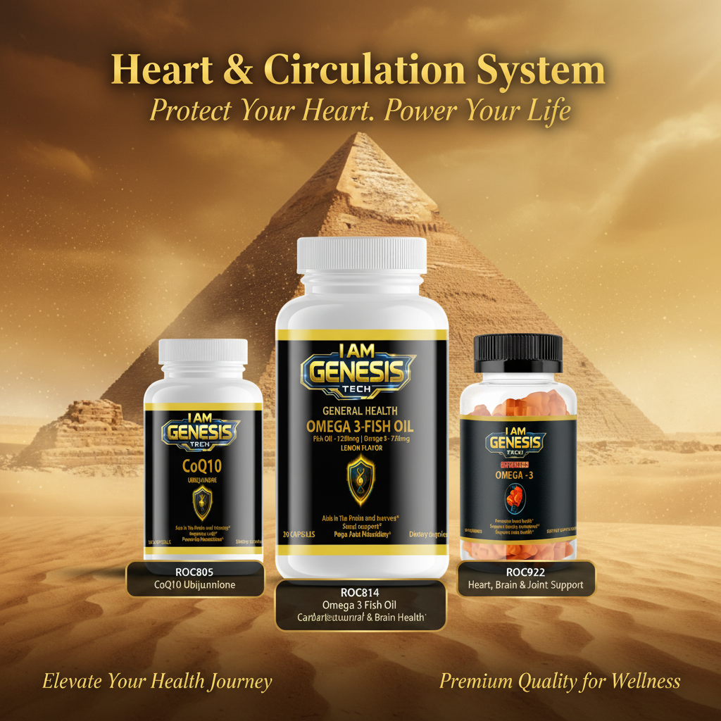 Heart & Circulation System - Protect Your Heart. Power Your Life. ROC805, ROC814, ROC922