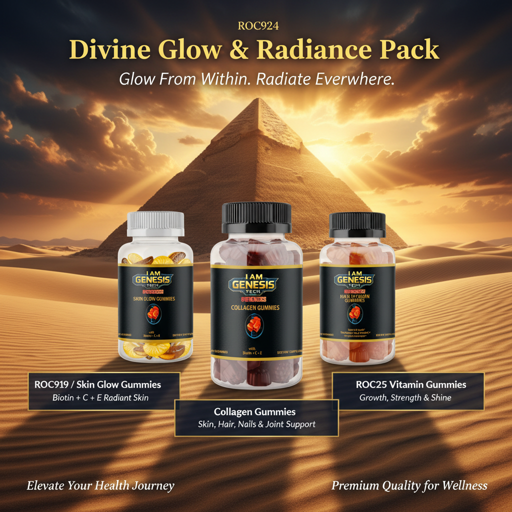 Divine Glow & Radiance Pack - Glow From Within. Radiate Everywhere. ROC919, ROC924, ROC925