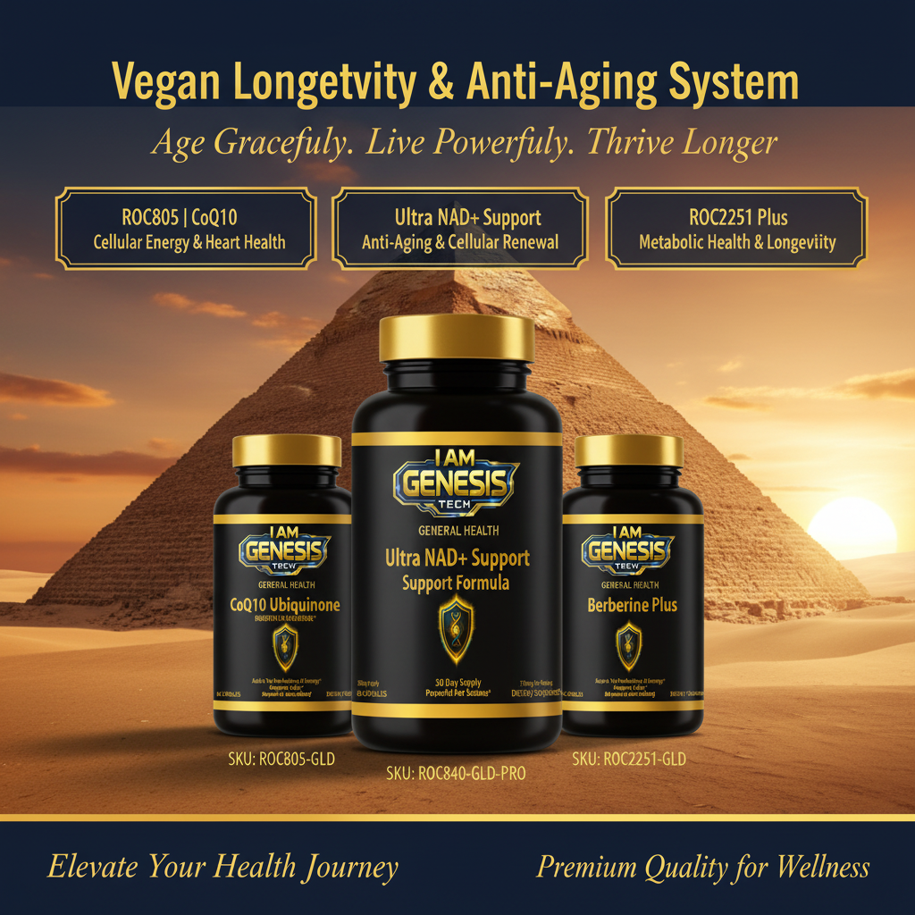 Vegan Longevity & Anti-Aging System