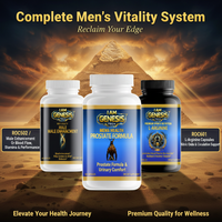 Complete Men's Vitality System - Reclaim Your Edge. ROC502, ROC504, ROC601