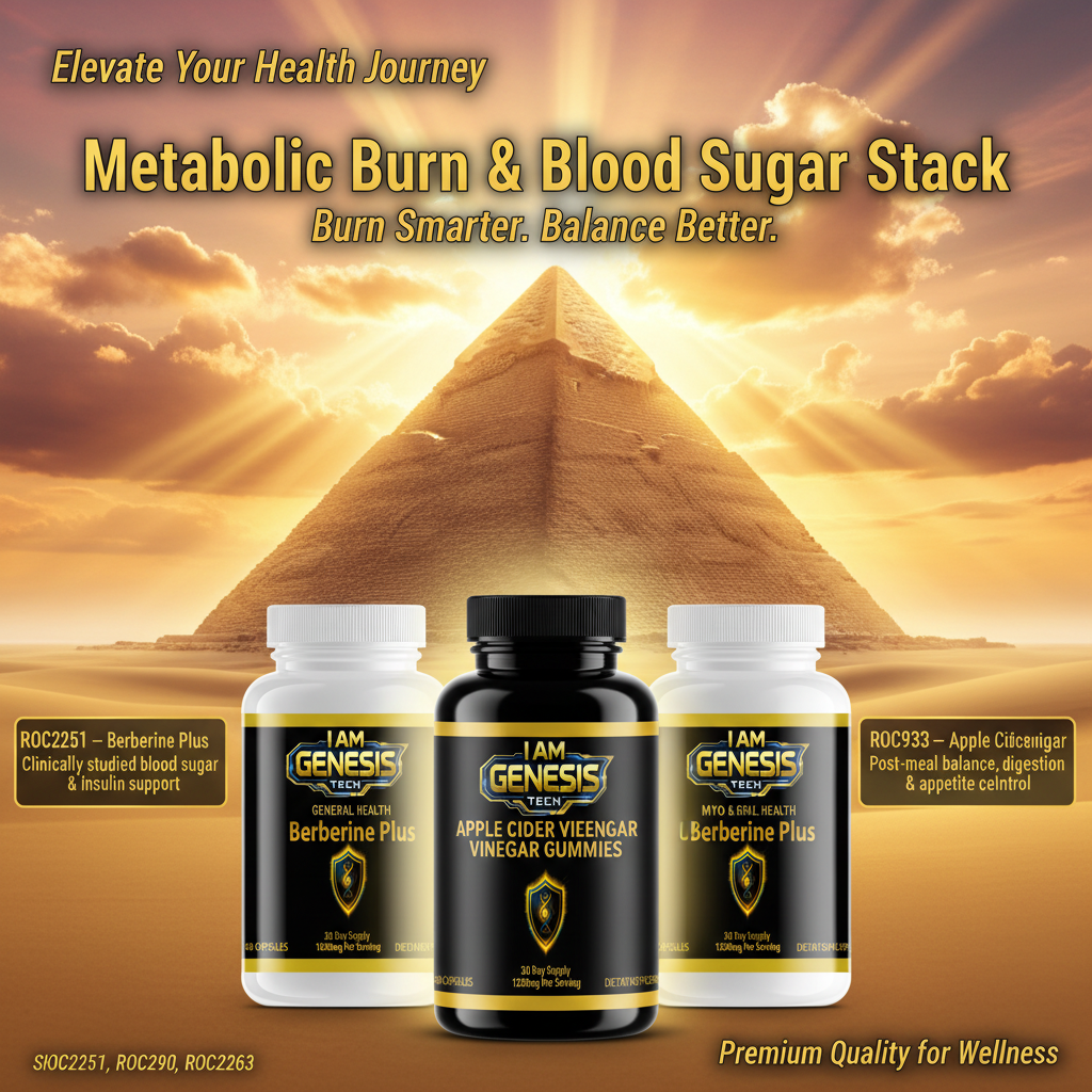 Metabolic Burn & Blood Sugar Stack - Bundle Image
