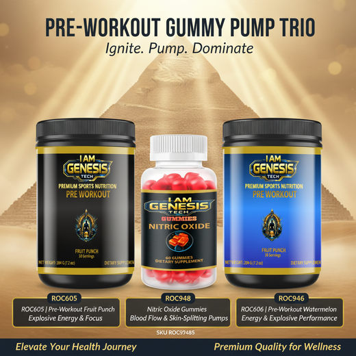 Pre-Workout Gummy Pump Trio